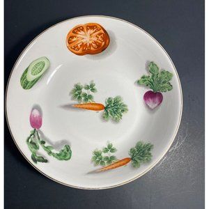 Vintage Ideal Ironstone China IDE Bros. Fruits #13914 Serving Bowl - Japan